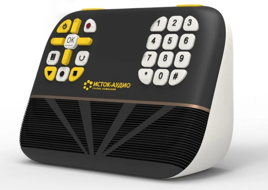 Special device for reading "talking books" on flash-cards: "Smart Bee" tifloflash player.