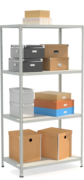 Metal office shelving unit STFL Shelving unit 1064-2.0
