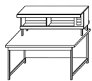 Laboratory table for physical research SF-1