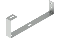 Fire protection partition wall holder for unitary console KNU 000 HFP, with overall dimensions from 35x43x137 mm to 35x93x1020 m