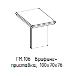 "Hamilton" Briefing Stand, item GM 106.