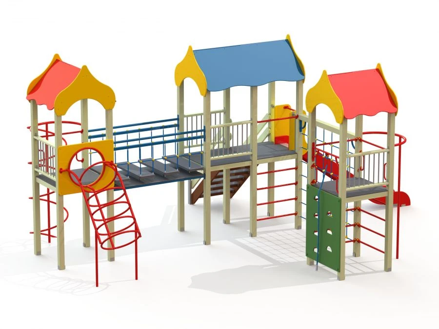 DIK 3.113 Children's play complex H=1500 mm