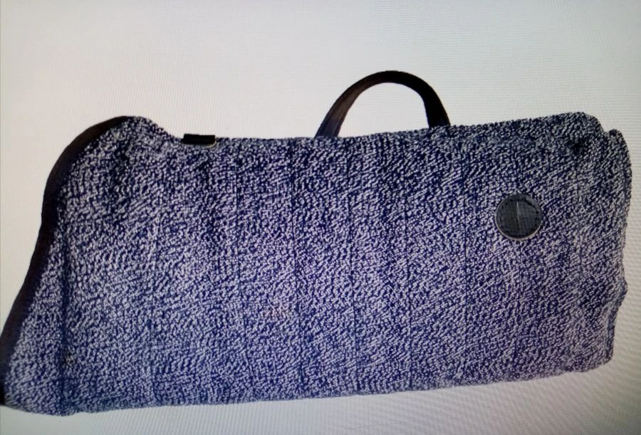 Universal puppy trainer's sleeve for employees of canine units of internal affairs bodies of the Russian Federation