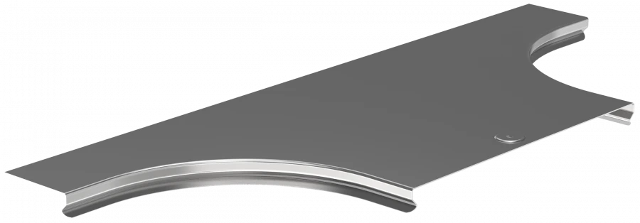 COT01D-0-300-08 ESCA Diverter cover T-obr. smooth type G01 300mm IEK