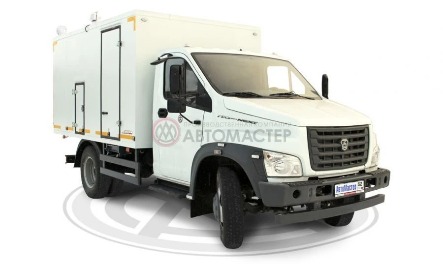 Electrical laboratory, modification 2322NG on the basis of chassis GAZ modification C41R13, GAZ C41R33, diesel engine