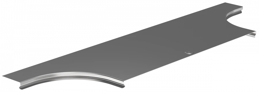 COT01D-0-400-08 ESCA Diverter cover T-obr. smooth type G01 400mm IEK