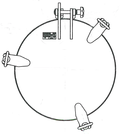 Articles, products and parts of marine equipment: fire-resistant steel shipboard portholes