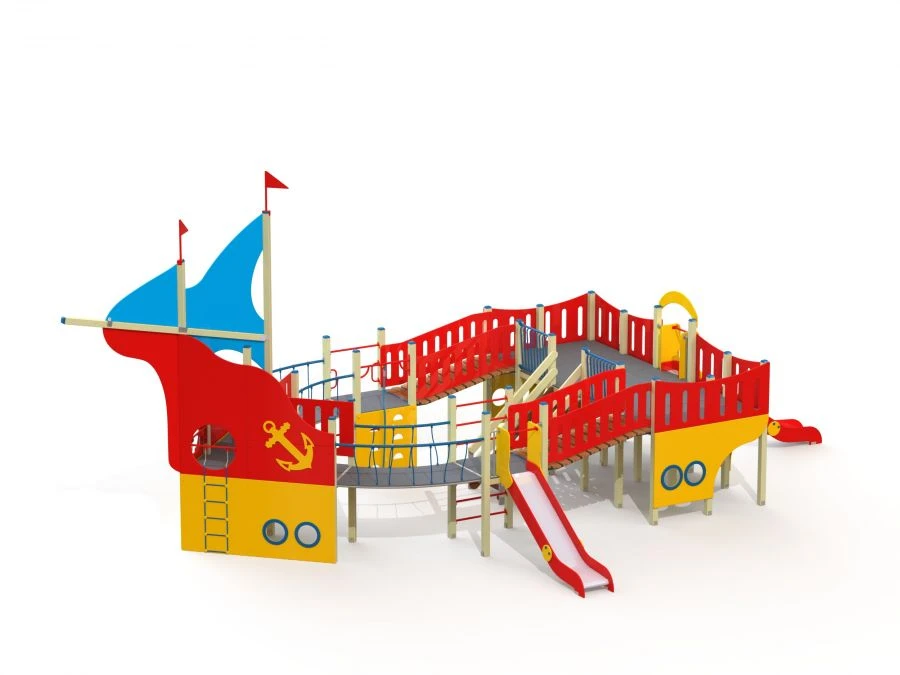 DIK 7.072 Children's play complex H=1500 mm