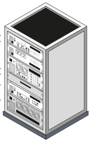 Monitoring system for extended objects