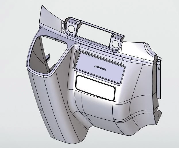 Instrument panel console A31R33-5326028