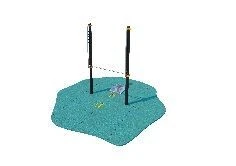ATM-011 Crossbar for performing the tests "Pull-up from hanging on a high bar" and "Pull-up from lying on a low bar".