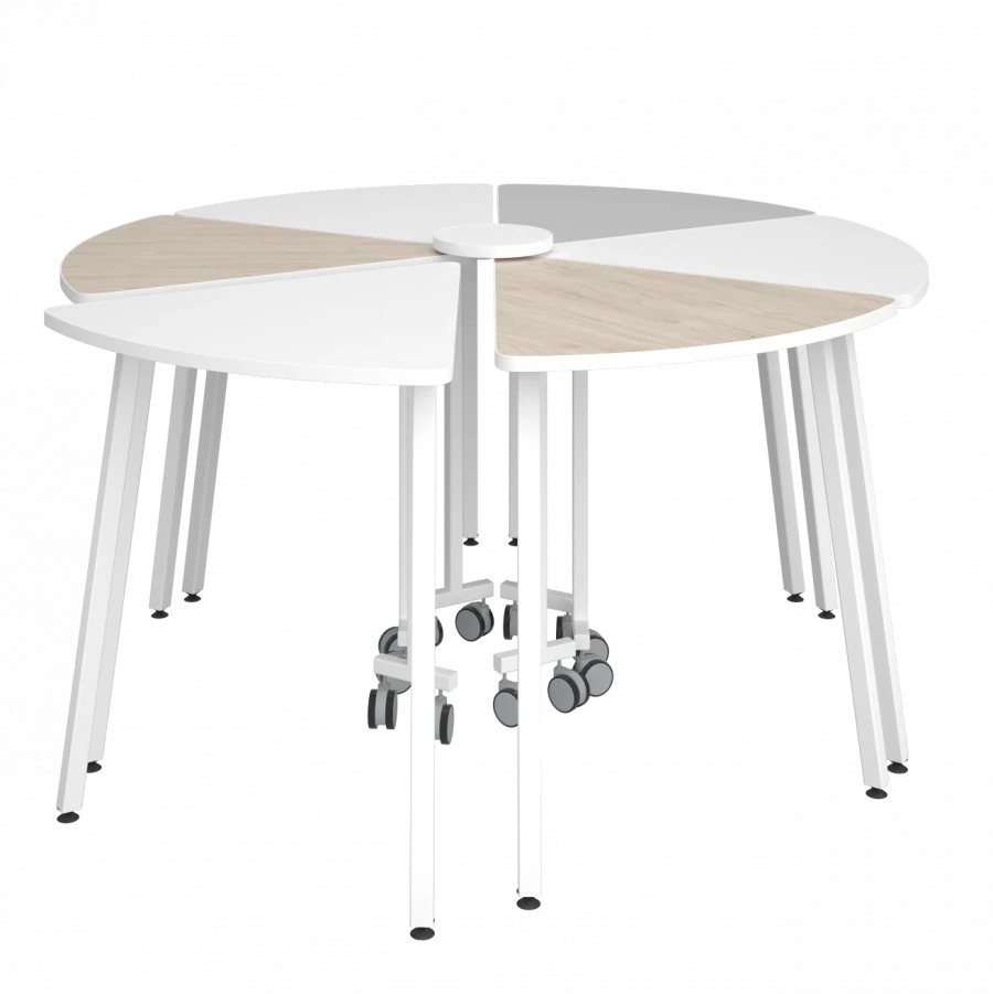 Sectional table ("ORIGAMI") type 1, FrSt 1.6