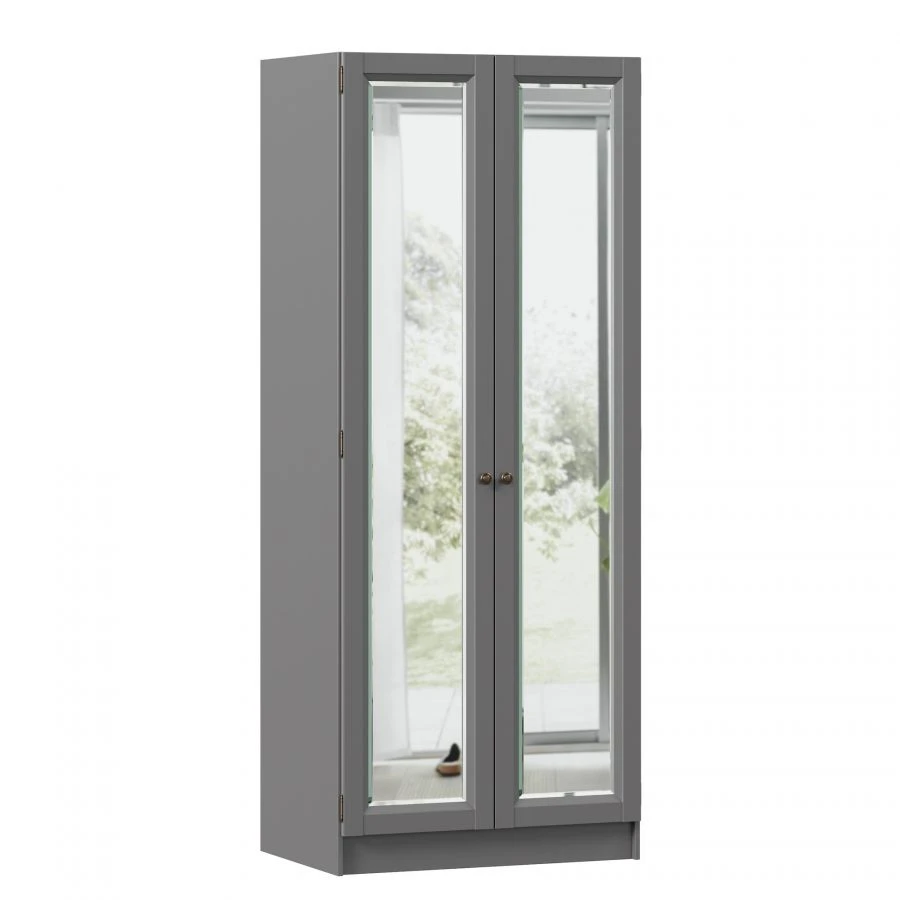 Amelie LD.642840.000 Double-leaf wardrobe with two mirrors (Onyx Grey)