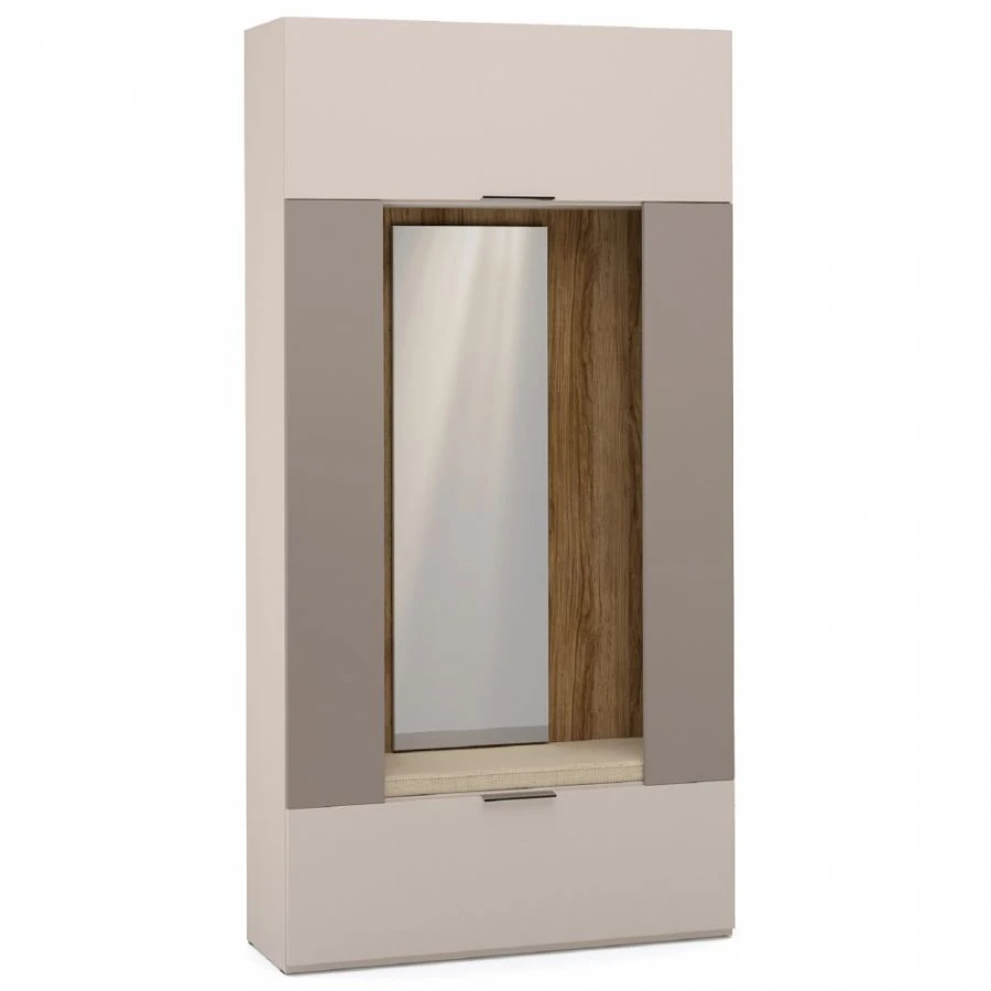 "SOHO" HC9-02.DS/DV, Entrance hall section (mocha) from the modular furniture set "SOHO"