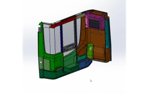 Driver partition parts kit 5299-351-7800000