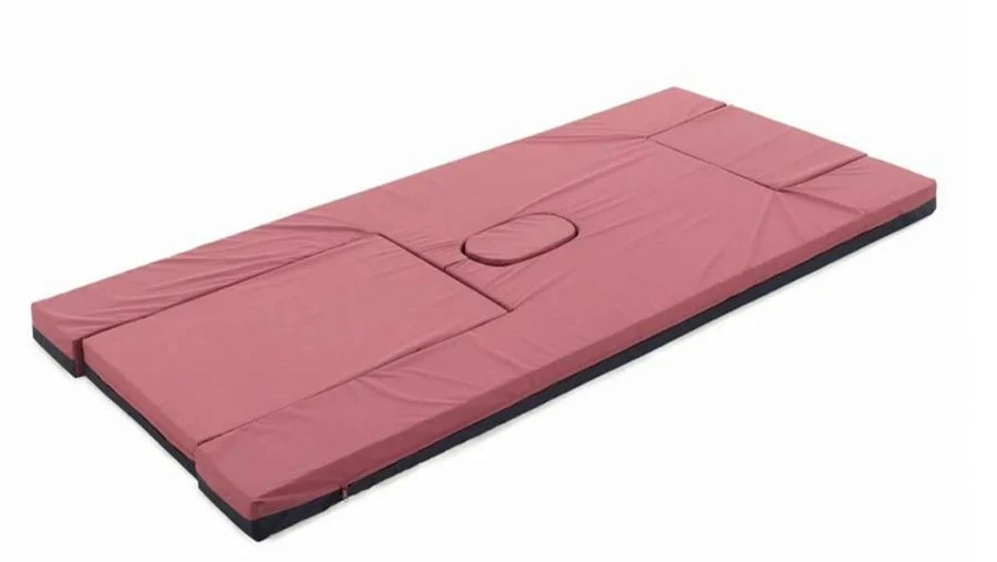 Medical anti-decubitus mattress with opening for toilet device MET MT-170