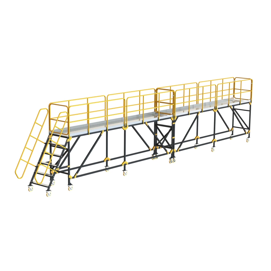 Mobile aluminium trestle 1AL4