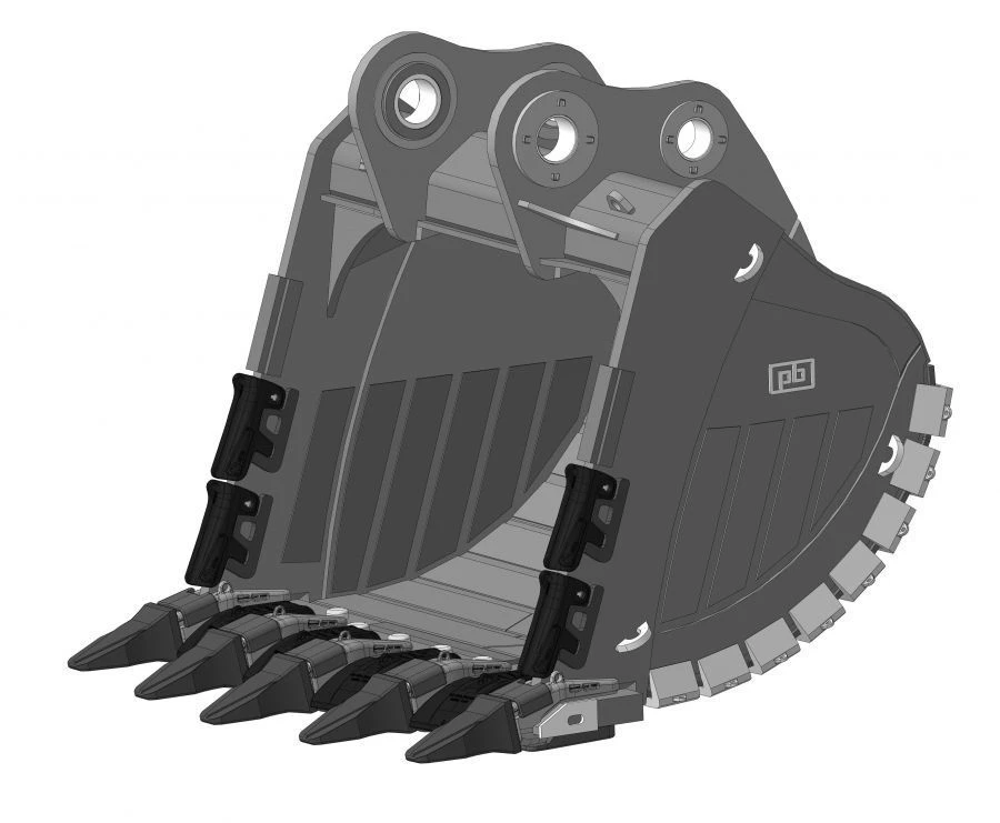 RDE-252.15v/M50CC(5)-KM1 rock extraction bucket