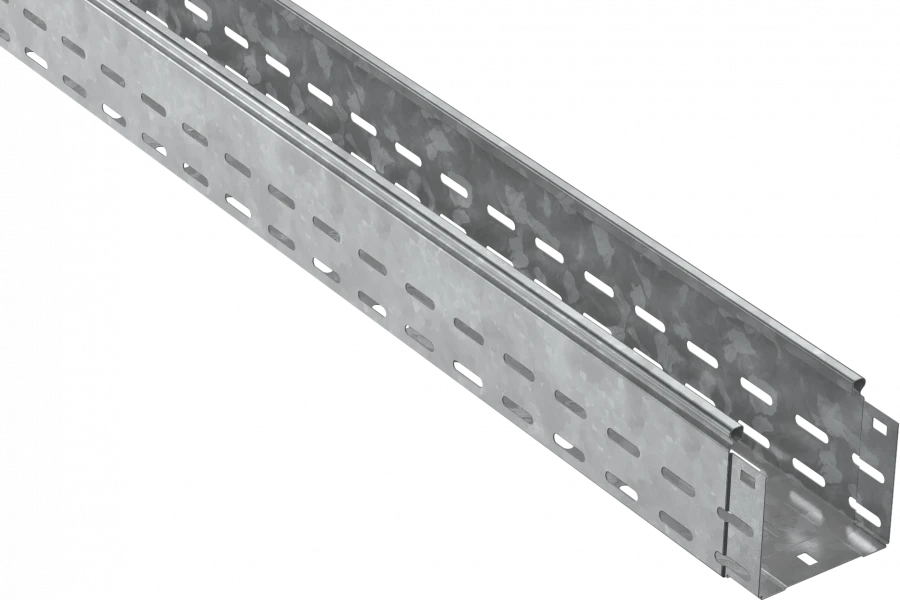 CLP10-100-100-100-3-M-HDZ ESCA Perforated tray 100x100x3000 HDZ IEK