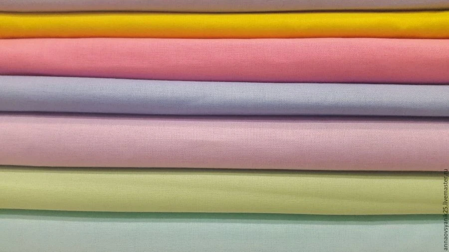 Bleached and smoothly dyed cotton calico, article 1126:Bleached and smoothly dyed cotton calico, article 1127 1126