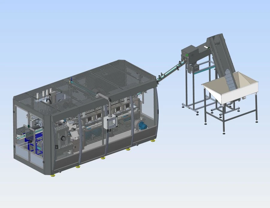 PET container blowing machine model A-3000-3/3 (AB)