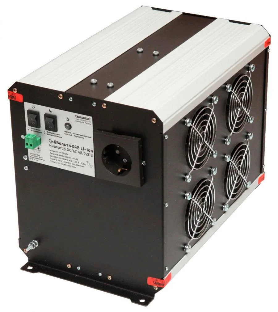 Inverter SibVolt 4048 Li-ion voltage converter DC/AC 48/220V 4000W