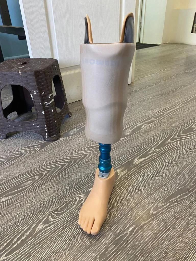Tibial prosthesis for bathing PN3-M-K