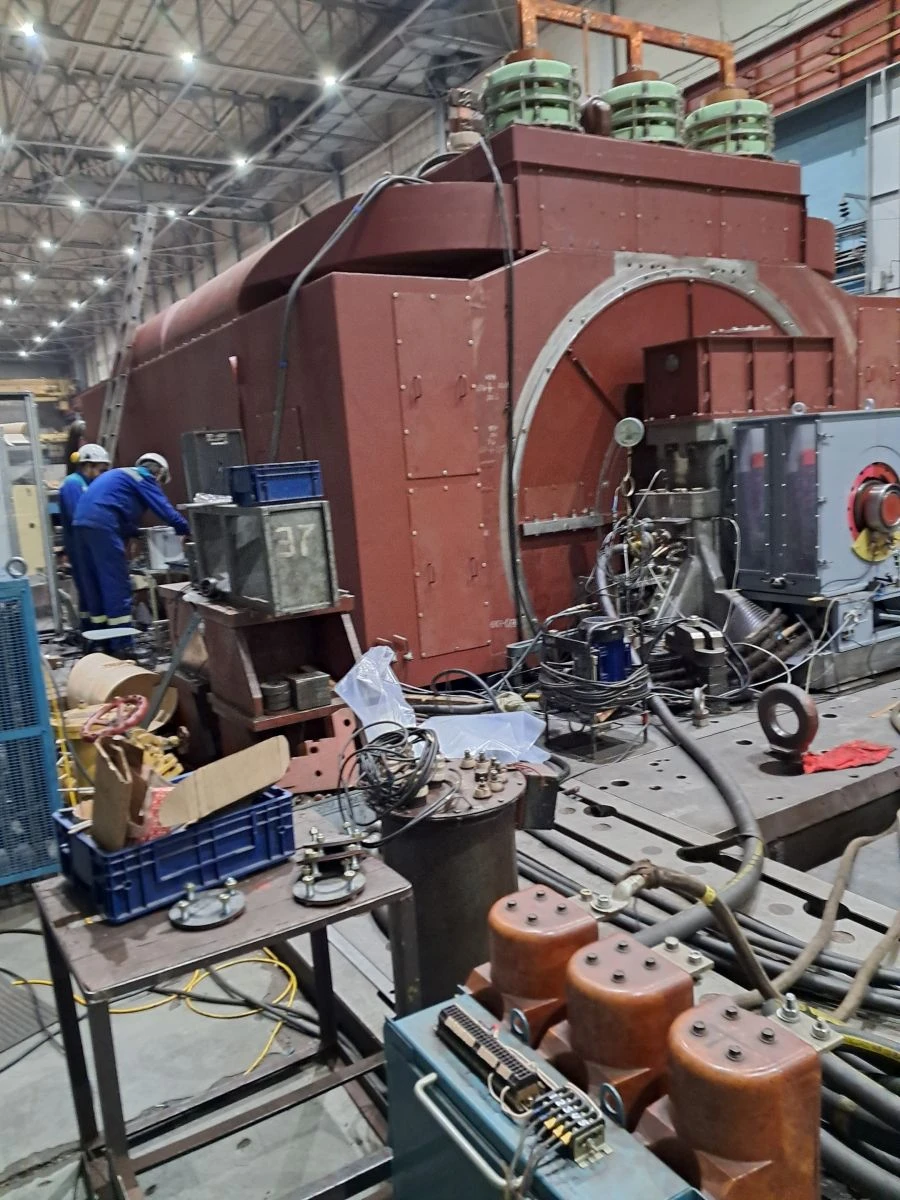 Turbogenerator T3FG-160-2MU3 Nizhnekamskaya CHPP-2