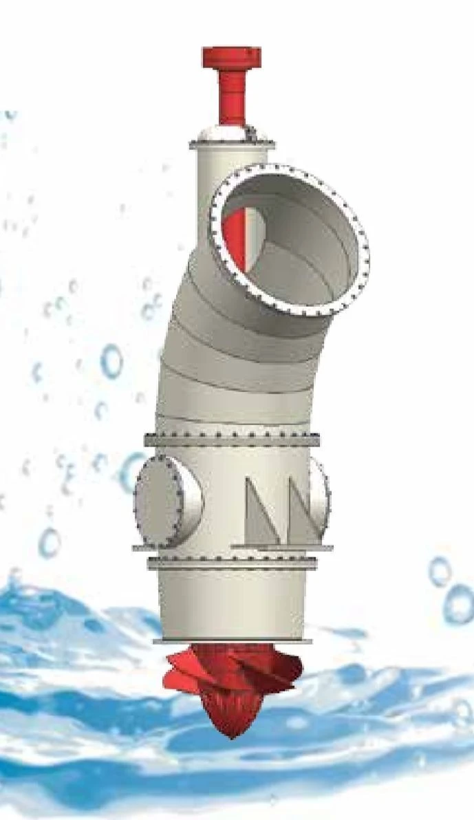 Axial flow electric pump OV(OPV)16-110 in accordance with TU 3631-011-95003863-2015