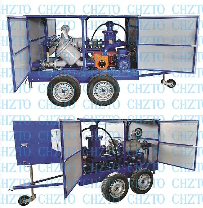 MKT UFP with alarm loop on the basis of self-priming pump Tanker-D61.80 for pumping and accounting of fuels and lubricants, petr