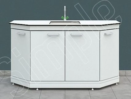 End wash table