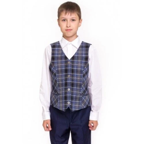 Vest for boys of school age group and teenagers