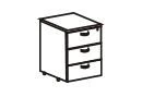 Office wooden bollards "Style B" series