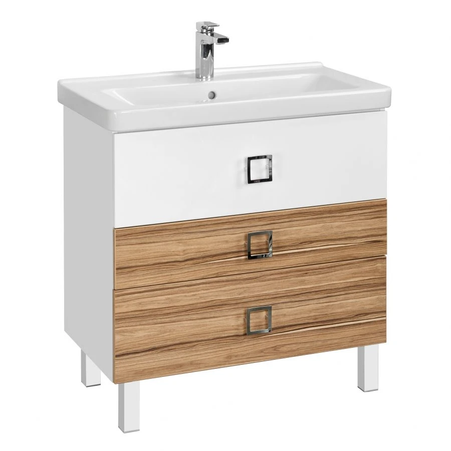 Cabinet under sink Aquaton Stambul 85 M ebony light 1A145901ST4901.A145.9.01S.T49.0