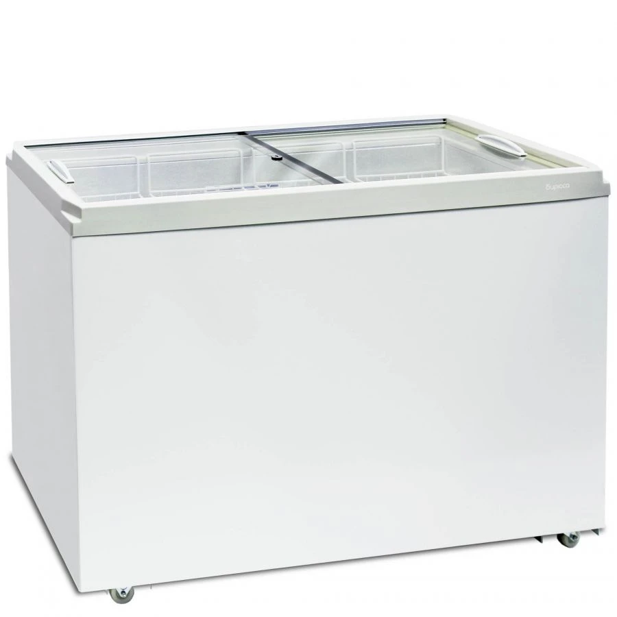 Refrigerated cabinet for food industry "chest" type "Biryusa 355Z"