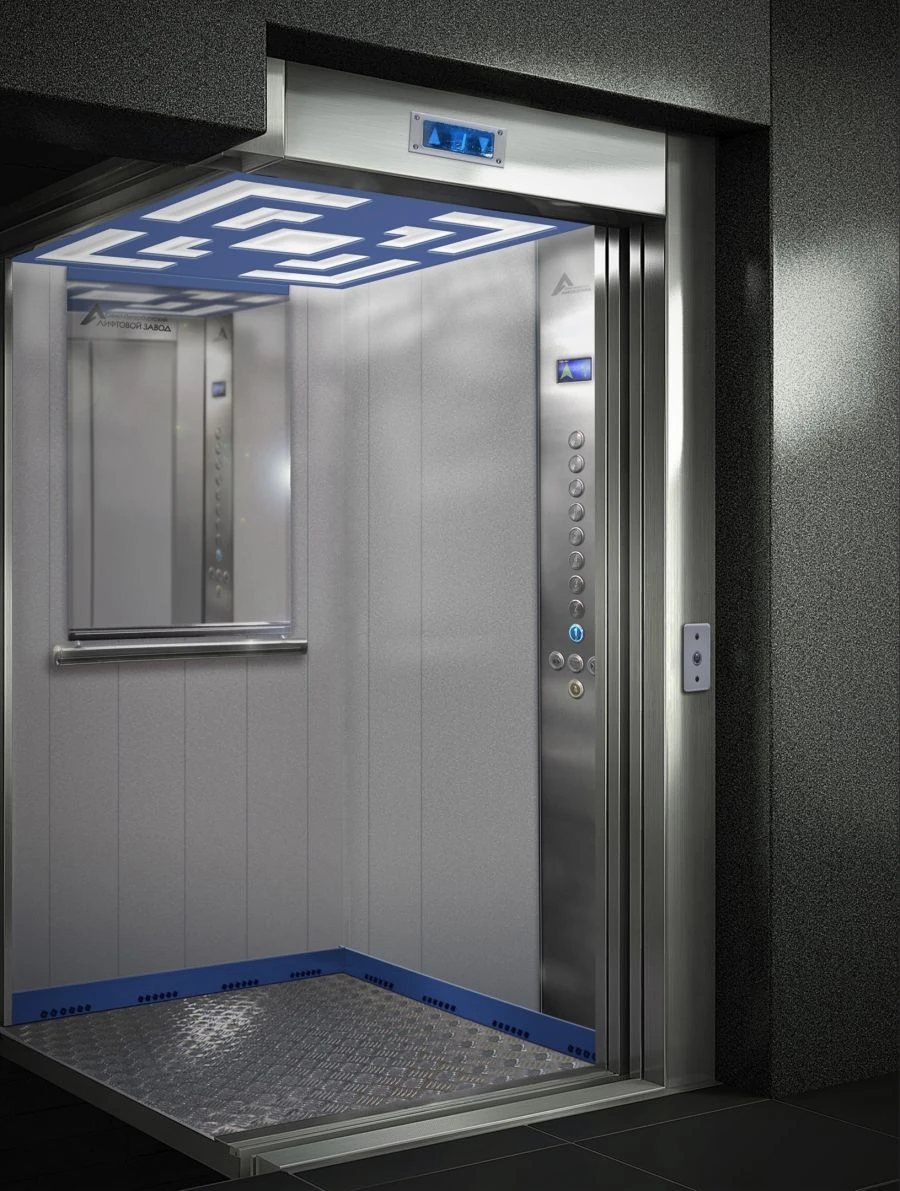 Elevator passenger electric model SPBLZ MR with machine room, load capacity of 240 kg. inclusive, with a speed of motion