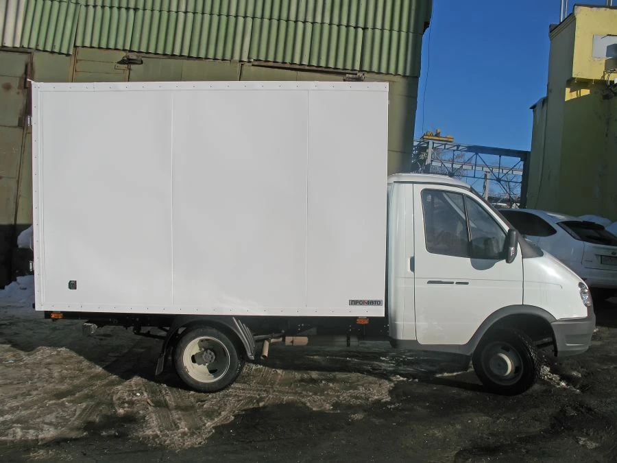 Truck with diesel engine mod. 3008AA on chassis GAZ 3302, 330202, 33023, 330232, 33027, 330273, 33025, 330252, 3