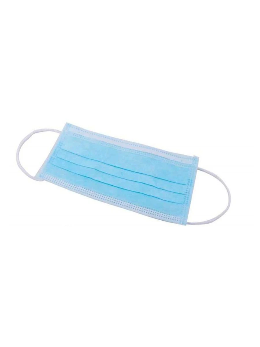 Medical three-layer disposable mask made of non-sterile non-woven materials