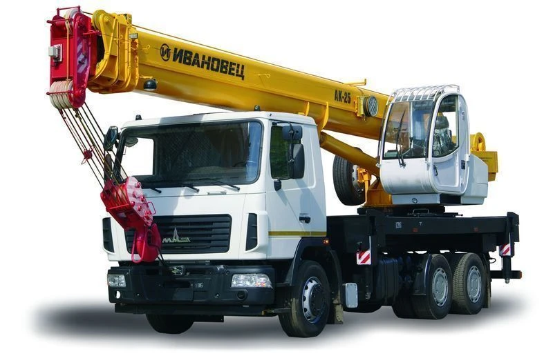 Truck crane KS-45717A-1R and its modifications with cabin U2.60.52.000 and its modifications manufactured by "IMZ AVTOKRAN" LLC,