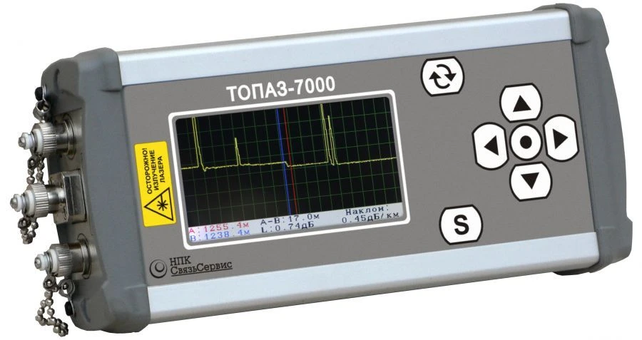 Optical tester-reflectometer of "Topaz-7000-AR" series, model "TOPAZ-7324-ARX".