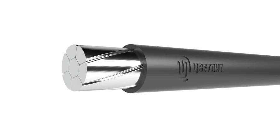 Protected wires for overhead power lines of CIP-3 type