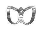 No. 9-M Clamp for anterior teeth