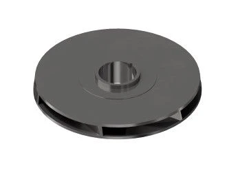 Working wheel, floating, MT5A-80/100DP, shaft 17 mm, short hub, Niresist / IMPELLER: FL, MT5A-80DP/100DP, 17 MM, SHORT HU