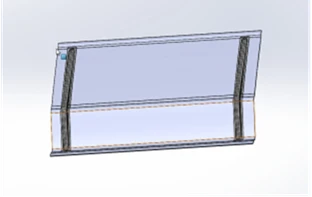 Shelf panel L=759 5299-403P-5702018