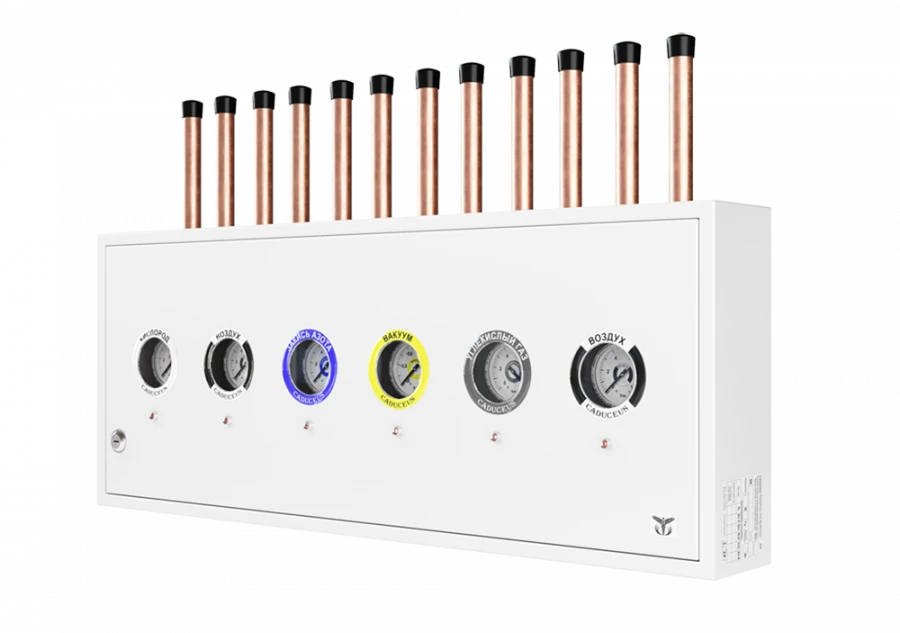 Shut-off control device for medical gases Caduceus SU-6E