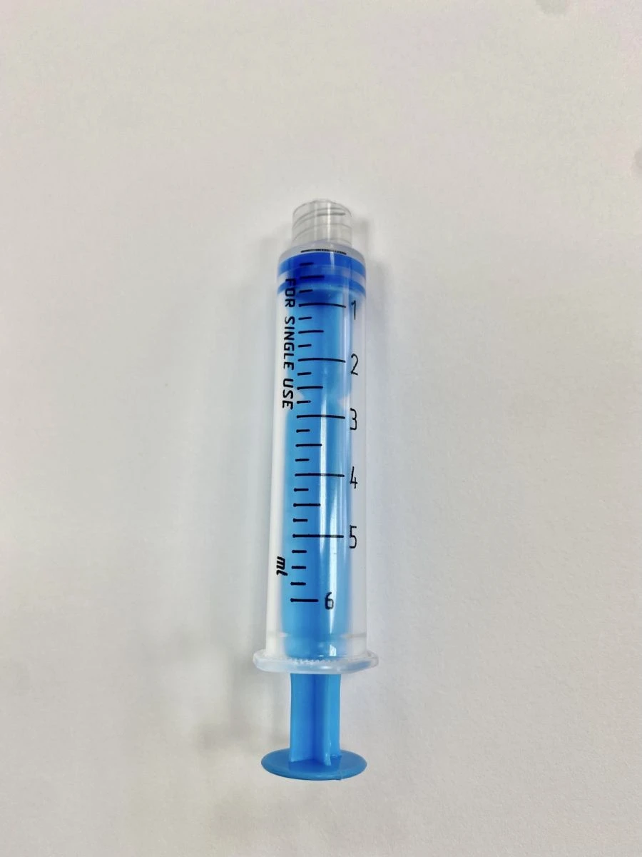 Injection syringes for single use, 3-part, sterile in version 5A "LuerLok" without needle