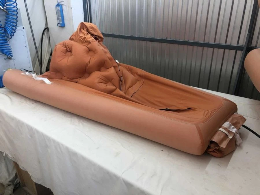 Single-seat inflatable rescue raft PSN-1
