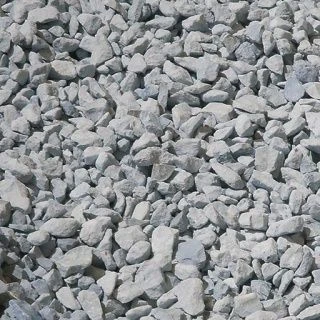 Crushed stone from dense rocks of 40 to 70 mm fraction of Londokovskoe limestone deposit "Third Sopka". Serial production by