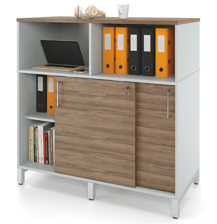 Loker ZAMM (wardrobe) 2 shelves with extension. on metal frame