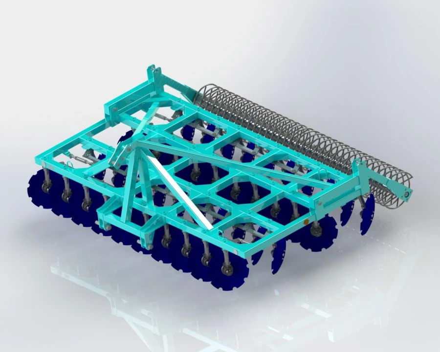 4x4H BDM Sura disc harrow (mounted)